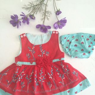 481 đầm thêu hoa xịp ri 6