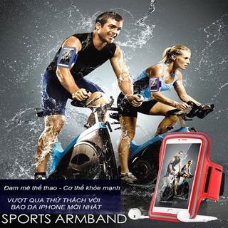 Bao da thể dục iphone