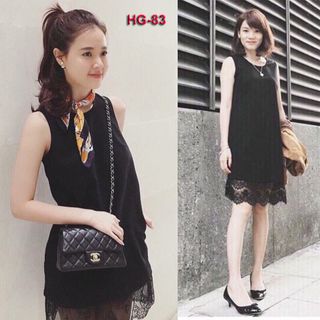 Đầm chân phối ren đẹp