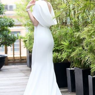 Đầm dạ hội cut out kỳ duyên