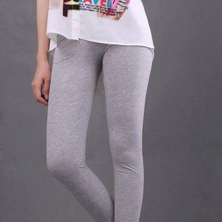 Quần thun ôm nữ quần legging cực co giãn