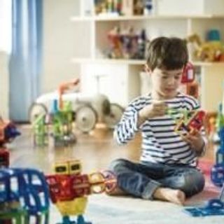 Bộ xếp hình nam châm smartkids 49 miếng ghép