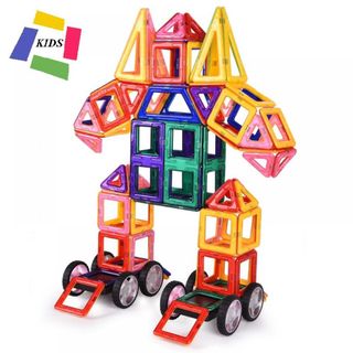 Bộ xếp hình nam châm smartkids 169 miếng ghép