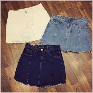 7805 quần giả váy jean