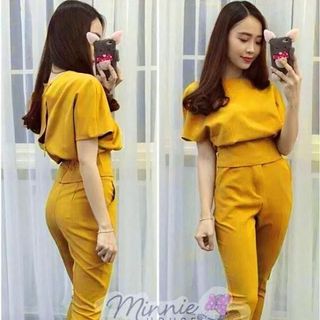 7662 set áo cánh dơi quần dài