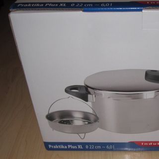 Hàng đức - nồi áp suất elo praktika plus xl 6 lít - bảo hành 4 năm