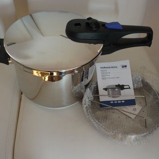 Hàng đức - nồi áp suất elo praktika plus xl 6 lít - bảo hành 4 năm