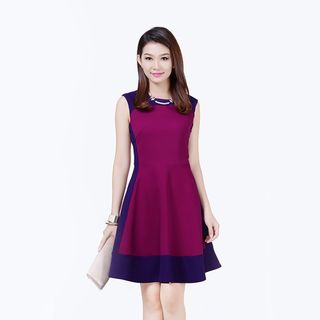 Đầm xòe duyên dáng thời trang eden - d079