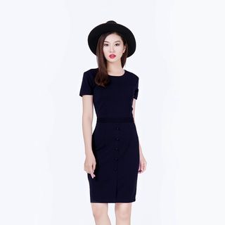 Đầm body tôn dáng thời trang eden - d082