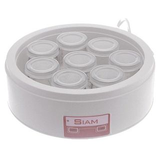 Máy làm sữa chua 8 cốc thủy tinh siam giá sỉ