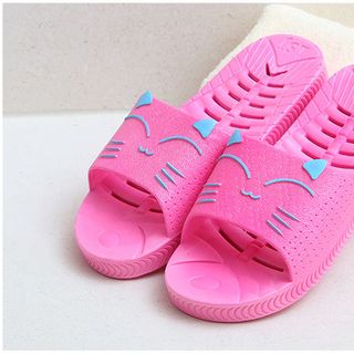 Dép nhựa hình mèo