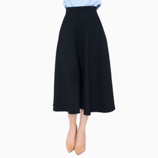 Chân váy xòe dài vintage