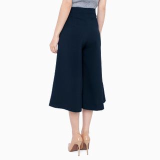 Quần culottes xếp ply giữa