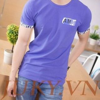 Áo thun cổ tròn amh