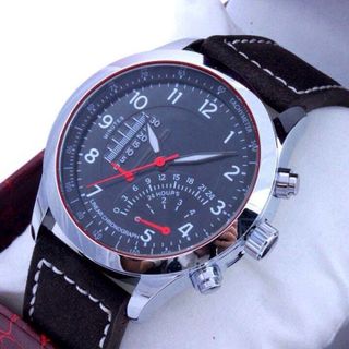 đồng hồ nam dây da curren 8152 trắng đen