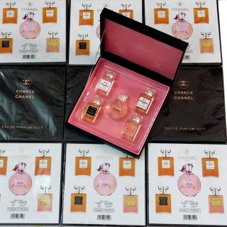 Bộ set nước hoa chanel 5 chai hộp gỗ