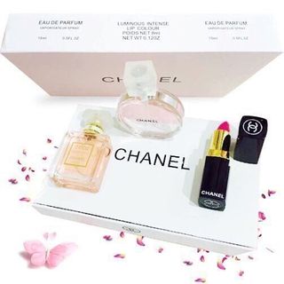 Bộ set nước hoa chanel và son chanel