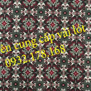 Chuyên cung cấp sỉ vải lót hoa văn cho quần jean kaki