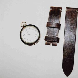 Dây đồng hồ handmade chất liệu da bò italia