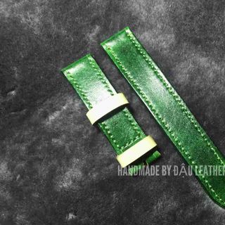 Dây đồng hồ handmade chất liệu da bò italia