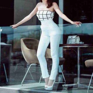 Sét áo croptop quần ngọc trinh