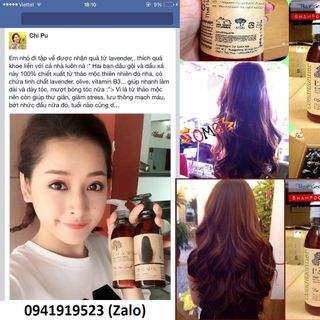 Dầu gội mọc tóc thái lan laila spa