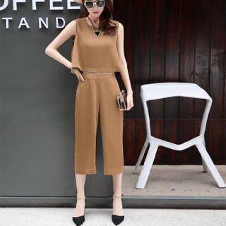 Sét jumsuit mặc 2 kiểu