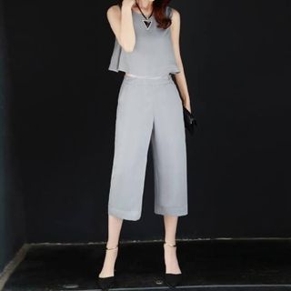 Sét jumsuit mặc 2 kiểu