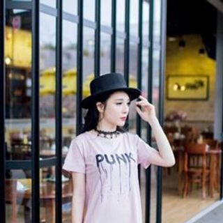 Đầm suông tay con tua rua