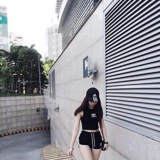 Set thể thao đùi thun cotton in nhiệt dày dặn mịn đẹp