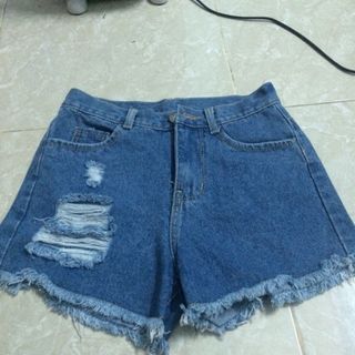 Quần jean lửng kểu dáng đẹp chất liệu vải tốt bao sài