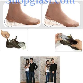 0671 lót giầy tăng chiều cao chất liệu silicone