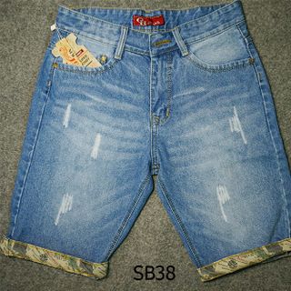 Chuyên sỉ quần short jean nam
