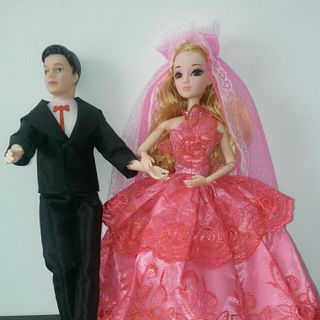 Búp bê cô dâu chú rể cho bé