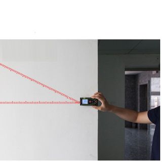 Thước đo khoảng cách bằng tia laser sndway phạm vi đo 60m sw-m60