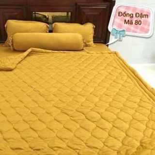 Bộ drap thun trơn hàn quốc