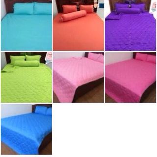 Bộ drap thun trơn hàn quốc