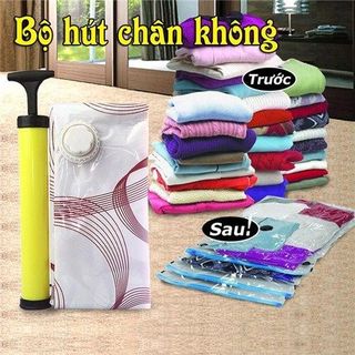 Bộ 8 túi hút chân không kèm bơm tay