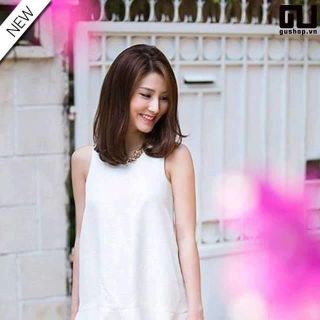 Đầm suông phối bèo lai
