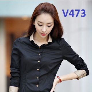 Áo kiểu voan 2525