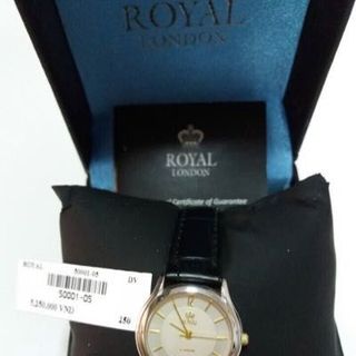 Dong ho royal nu day da anh quoc chay pin may thuy sy co ma vach vach check gia