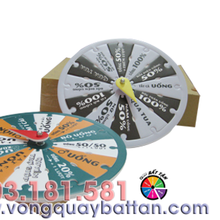 Vòng quay ăn nhậu giá sỉ cực rẻ