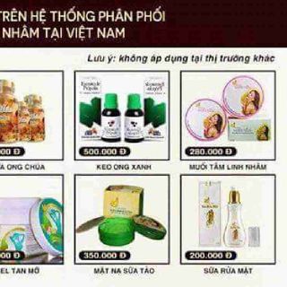 Mỹ phẩm linh nhâm giá sỉ