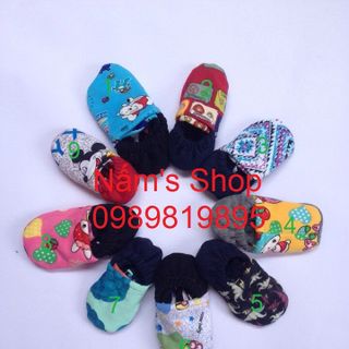 Giày nỉ hình trẻ em