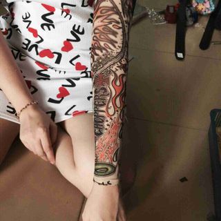 vớ tattoo thời trang chống nắng giá sỉ 16k/cặp 2 cái giá sỉ