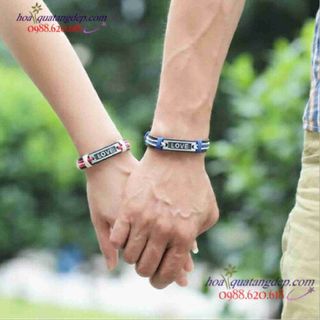 Vòng da đôi chữ love