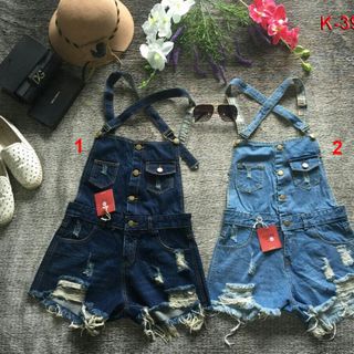 K-39 váy yếm thời trang jean