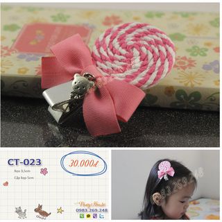 Kẹp tóc - bờm handmade