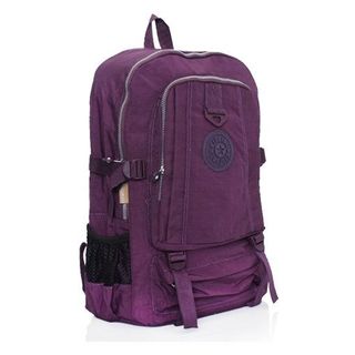 Balo du lịch kipling loại lớn - màu tím