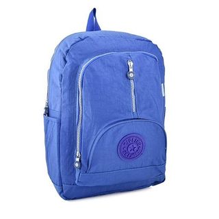 Balo kipling dây kéo giữa loại lớn - màu xanh chuối